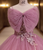 Pink Tulle Spagehtti Straps Pleats Appliques Quinceanera Dress