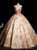 Ball Gown Sequins Appliques Feather Quinceanera Dress