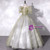 Green Tulle Puff Sleeve Pleats Quinceanera Dress