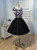 Short Homecoming Dress Tulle Homecoming Dress Open-Back