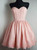 Graduation Dress Simple Homecoming Dresses Strapless Sweetheart