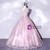 Pink Sequins Spaghetti Straps Quinceanera Dress
