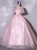 Lovely Pink Tulle Appliques Quinceanera Dress