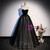 Black Tulle Sequins Sweetheart Quinceanera Dress