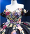 Black Tulle 3D Flower Off the Shoulder Prom Dress