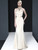 Light Champagne Spandex Crystal Beading Mother Of The Bride Dress