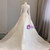 White Satin Long Sleeve Wedding Dress