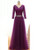 Fashionable Long Sleeves Floor-Length Mother of the Bride Dress