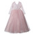 Pink Tulle Halter Beading Flower Girl Dress