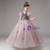 Purple Tulle Sequins Flower Girl Dress