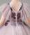 Purple Tulle Sequins Flower Girl Dress