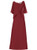 New arrivals Scoop Neck Rhinestone Chiffon Floor-Length Mother of the Bride Dress