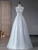 Gray Tulle Sequins Straps Quinceanera Dress