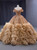 Ball Gown Tulle Sequins Beading Prom Dress