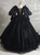 Black Tulle Long Sleeve Quinceanera Dress