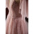 Pink Tulle Beading Backless Prom Dress