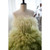 Green Ball Gown Tulle Feather Tiers Princess Dress