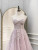 Pink Tulle Sweetheart Appliques Prom Dress