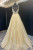 Yellow Tulle Straps Beading Prom Dress