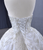 White Tulle Sweetheart Beading Wedding Dress
