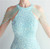 In Stock:Ship in 48 Hours Mint Green Sequins Beading Party Dress
