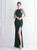 In Stock:Ship in 48 Hours Dark Green Sequins Beading Party Dress