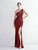 In Stock:Ship in 48 Hours Mermaid Burgundy Sequins Beading Party Dress