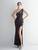 In Stock:Ship in 48 Hours Coloful Black Sequins Beading Party Dress