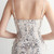 In Stock:Ship in 48 Hours Apricot Silver Sequins Feather Beading Party Dress