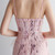 In Stock:Ship in 48 Hours Pink Sequins Feather Beading Party Dress