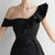 In Stock:Ship in 48 Hours Black Split Party Dress