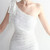 In Stock:Ship in 48 Hours White Sequins One Shoulder Pleats Party Dress