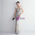 In Stock:Ship in 48 Hours Silver Sequins Off the Shoulder Feather Prom Dress