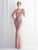 In Stock:Ship in 48 Hours Pink V-neck Straps Sequins Party Dress