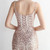 In Stock:Ship in 48 Hours Gold V-neck Straps Sequins Party Dress
