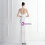 In Stock:Ship in 48 Hours White Sequins Beading Backless Party Dress