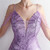 In Stock:Ship in 48 Hours Purple Sequins Beading Backless Party Dress