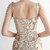 In Stock:Ship in 48 Hours Gold Tulle Sequins Beading Party Dress