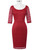 Fashion Vintage Half Sleeve Evening Gowns Bodycon Mother of the Bride Dresses