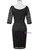 Fashion Vintage Half Sleeve Evening Gowns Bodycon Mother of the Bride Dresses