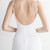 In Stock:Ship in 48 Hours White Sequins Backless Party Dress