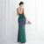 In Stock:Ship in 48 Hours Green Sequins Backless Party Dress