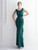 In Stock:Ship in 48 Hours Dark Green Mermaid Backless Beading Party Dress