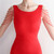 In Stock:Ship in 48 Hours Red Mermaid Backless Beading Party Dress	