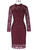 Adorable 2017 Wine Red Long Sleeve Mother of the Bride Dresses
