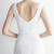 In Stock:Ship in 48 Hours White Hi Lo Sequins Beading Party Dress
