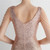 In Stock:Ship in 48 Hours Gold Mermaid Deep V-neck Sequins Beading Party Dress