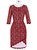 Stylish Red Lace Long Sleeve Mother of the Bride Dresses