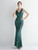 In Stock:Ship in 48 Hours Dark Green Beading Sequins Party Dress