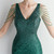 In Stock:Ship in 48 Hours Dark Green Beading Sequins Party Dress